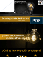 Sesión No. 13 - Estrategias de Anticipación