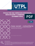 Copia de Facultad de Ciencias Sociales, Educación y Humanidades Examen Oral