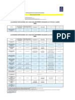 Calendrier Previsionnel Concours Externes 2021 2022