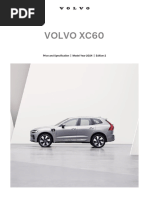 Volvo XC60 Pricelist