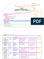 Déroulement Du Projet 1 Vive Lécole