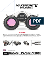 Baader Us Maxbrightr - II - Binoviewer