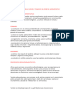 Analisis Critico de Las Fuentes y Principios Del Derecho Administrativo