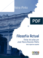 Álvaro Vieira Pinto - Livro Filosofia Actual, Notas de Aulas Por José María Rivarola Matto