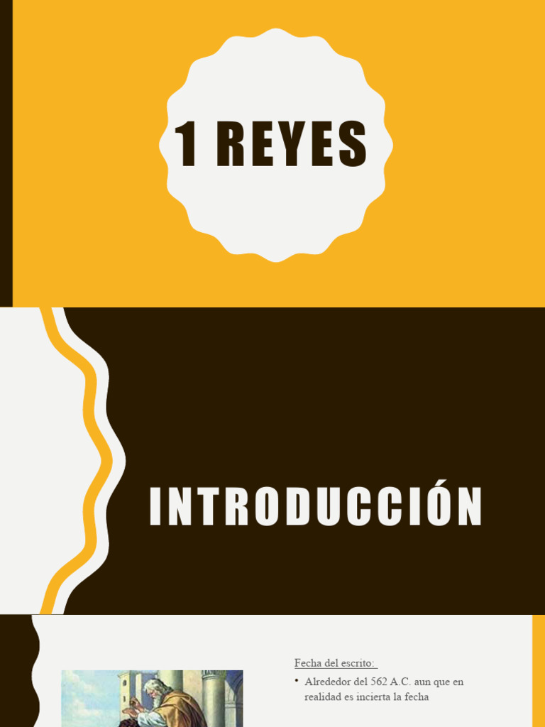1 Reyes | PDF | Historia