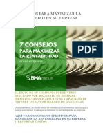 7 Consejos para Maximizar La Rentabilidad en Su Empresa