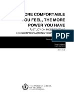 The More Comfortable You Feel The More Power You Have
