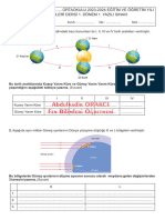 Sınıf 1. Dönem 1. Yazılı