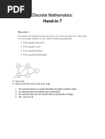 Discrete Mathematics Graph Worksheet