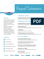 CV Raquel Cañamero