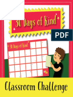 30 Days of Kind: Classroom Challenge