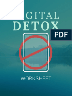 Digital Detox - Worksheet