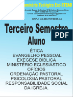 Capa Do Terceiro Semestre - Aluno