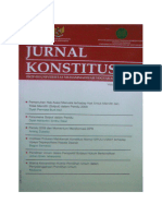 Ejurnal Jurnal Konstitusi UMY Vol 2 No 1