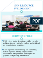 Human Resource Development 2016