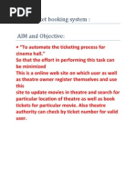 Movie Ticket Booking System