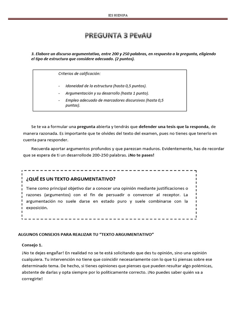 Pregunta 3 PEVaU | PDF | Crecimiento personal y profesional | Artes del ...
