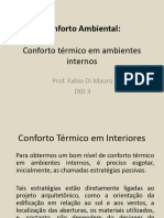 Conforto Ambiental em DI