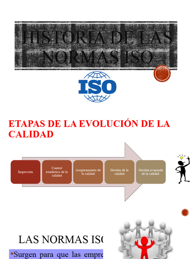Evolución de las Normas ISO 9000 | PDF | Iso 9000 | Organización ...