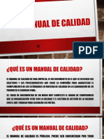 Manual de Calidad - PPT