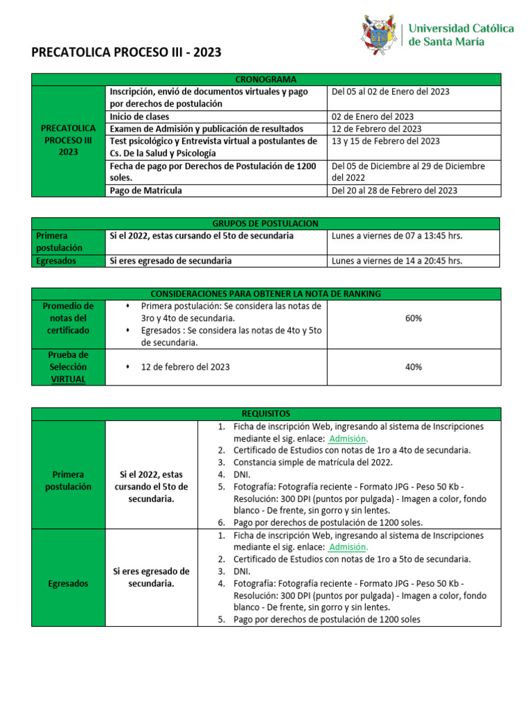 Precatolica Proceso Iii PDF