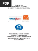 Distribution Channels in Direct To Home (DTH) System - Nitesh