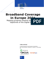 BCE - 2021 - Broadband Coverage in EU