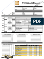 Feuille Personnage AD&D T&P