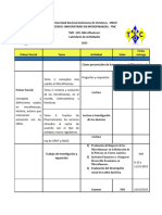 Calendario de Actividades Tercer Periodo 2023 2