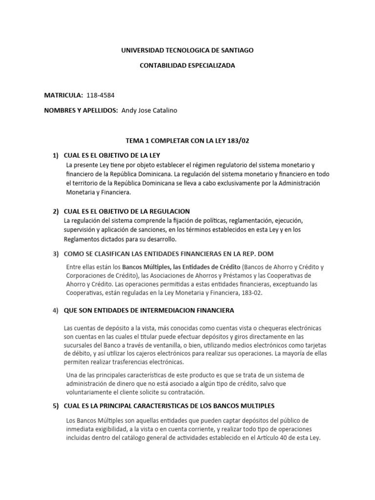 LEY 18331 RESUMEN visual data 5