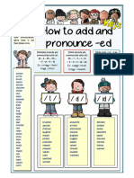 How To Add - Ed Pronunciation