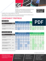 XPREG Price Sheet - Updated Prices 2022 GBP & EURO