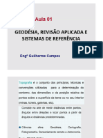 Aula 01 - Geodesia Trigonometria e Referencias PDF