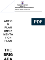 Action Plan Implementation Plan Brigada Pagbasa 2021 2022