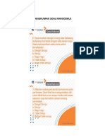 Rangkuman Soal Mansoskul