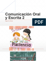 Comunicación Oral y Escrita 2