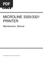 Download Oki MICROLINE 3320 3321 Maintenance Manual by 4555556 SN68343409 doc pdf