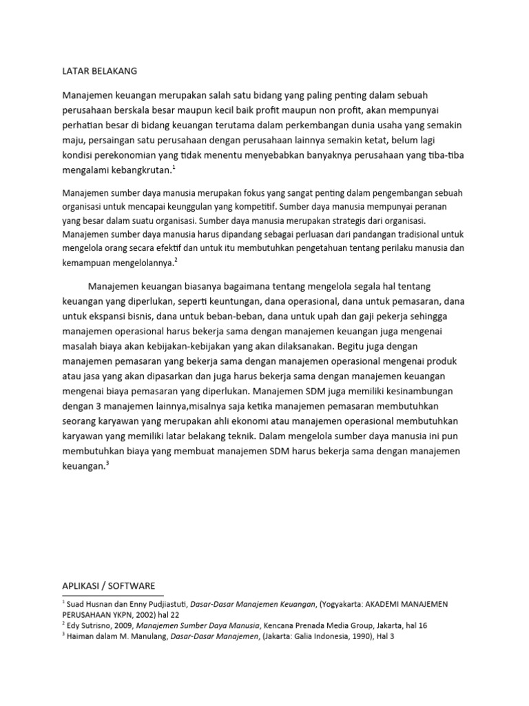 Latar belakang dan aplikasi pdf