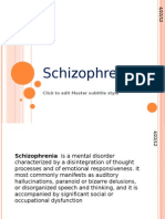 Schizophrenia: Click To Edit Master Subtitle Style