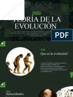 Teoria de La Evolución