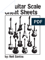 The Guitar Scale Cheat Sheets