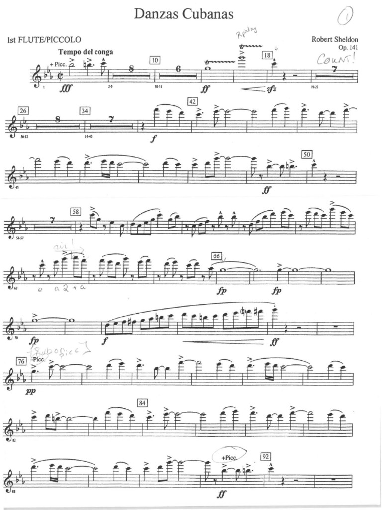 Sheldon - Danzas Cubanas | PDF