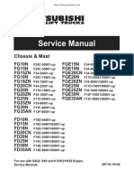 Mitsubishi FD20CN, FD20N, FD25N, FD30N, FD35AN, FGE15N, FGE18N, FGE20CN, FGE20N, FGE20ZN Service Manual