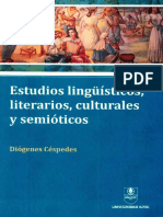 Diogenes Cespedes Estudios Linguisticos