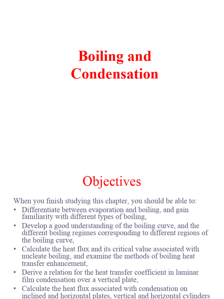 Boiling and Condensation Heat Transfer | PDF | Boiling | Heat Transfer