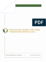 Verde y Dorado Minimalista Comida Vegana Informe Financiero