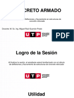 Concreto Armado: Semana 11 - Deflexiones y Fisuramiento en Estructuras de Concreto Reforzado