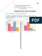 Medidas de Dispersión EJERCICIOS DE APLICACION - B