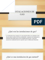6.4 Instalaciones de Gas
