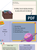 KLPK V (Topik Dan Kerangka Karangan Ilmiah)